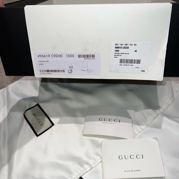 ❌SOLD❌ Gucci Jordaan Ankle Boots 42 - Picture 12 of 14